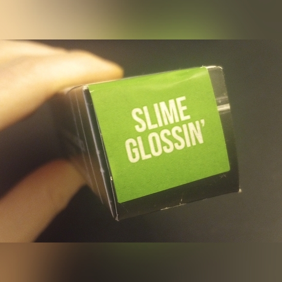 JSC Jeffree Star Cosmetics The Gloss Slime Glossin Lipgloss Clear Green NIB - Picture 2 of 3